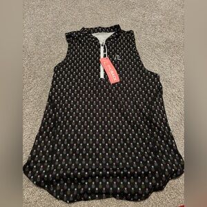 Rhoback Woman golf shirt.